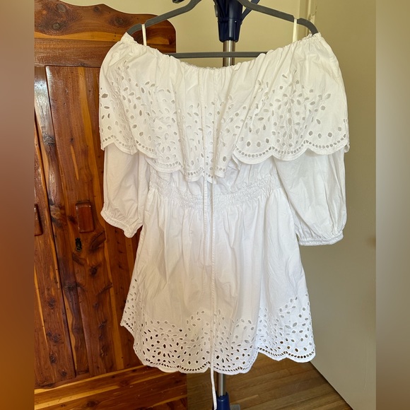 Tanya Taylor white embroidery dress - Picture 2 of 6